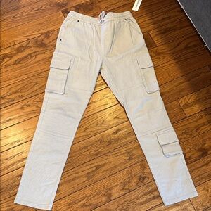 Men’s Light Gray Cargo Pants